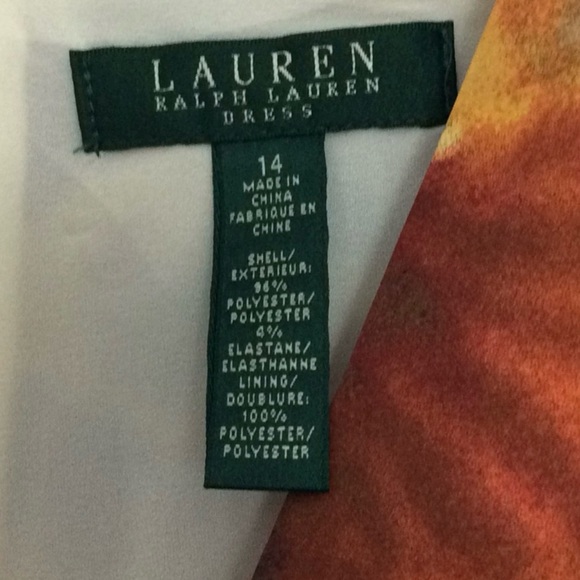 Ralph Lauren Multicolor sleeveless floral sheath dress - Picture 12 of 14